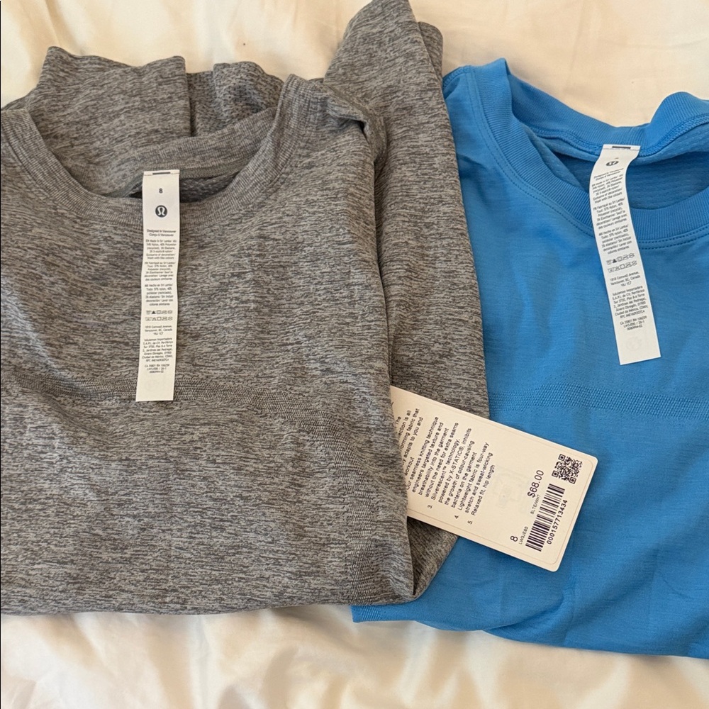 Set of Lululemon NWT Swiftly relaxed short sleeve
